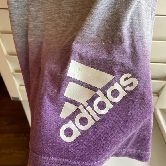 Adidas Grey to Purple Fade Tank Top - Picture 4 of 4